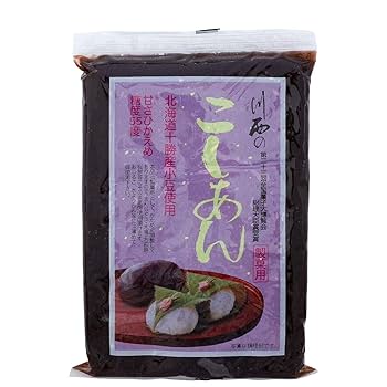 あんこ小豆様確認用 Amazon | 北海道十勝産小豆 こしあん 1kg 業務用 餡子 和菓子 和